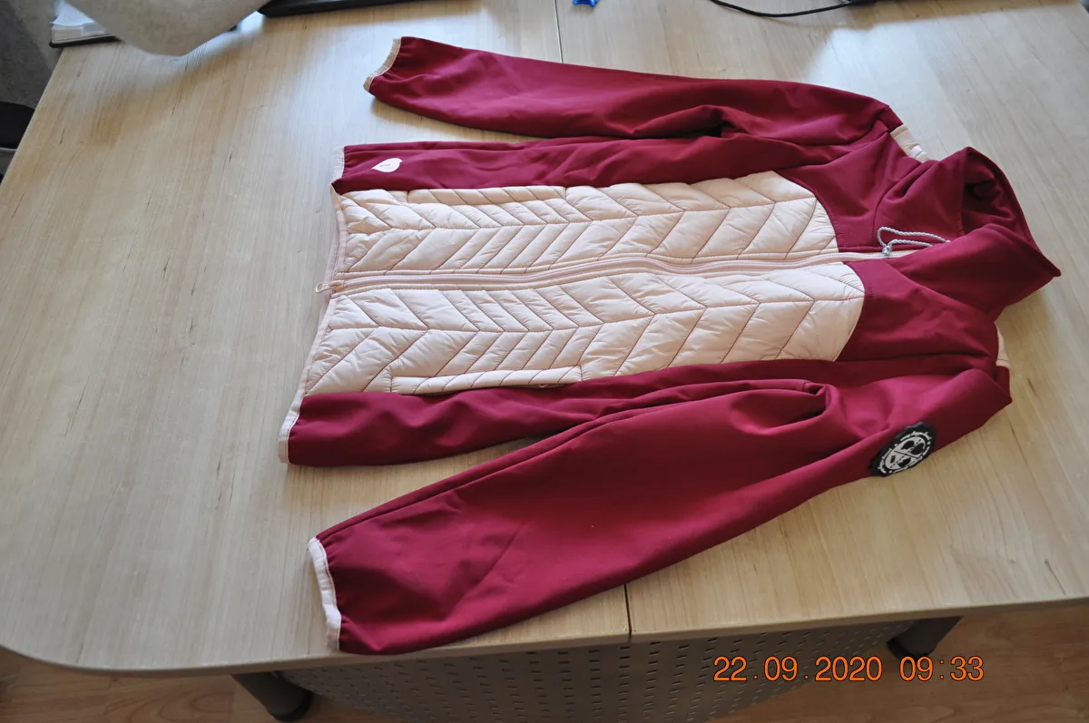 kurtka Felix Bühler Doro, r. 140, różowa, dziecięca, softshell, ocieplana, jak nowa - zdjęcie 3