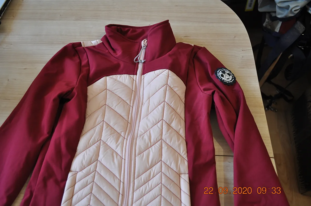 kurtka Felix Bühler Doro, r. 140, różowa, dziecięca, softshell, ocieplana, jak nowa - zdjęcie 4