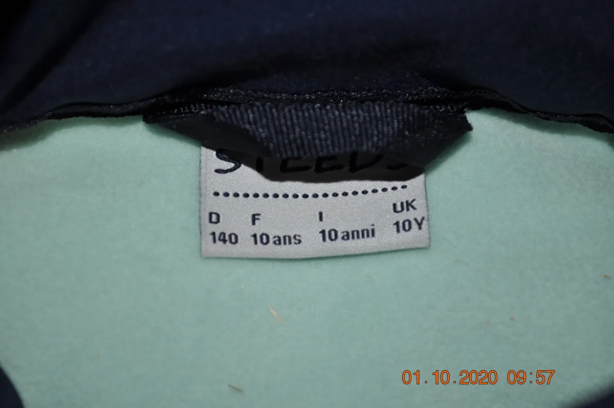 kurtka Steeds Liane, r. 140 cm, granatowaa, młodzieżowa, softshell, 2w1, bdb – zdjęcie 4
