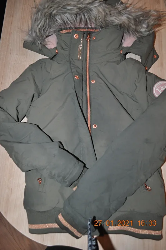 kurtka Felix Buhler Matilda, r. 140 cm, zielona, dziecięca, jak nowa - zdjęcie 4