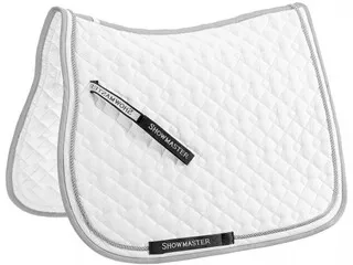 czaprak biały Showmaster Deluxe, r. full, wszechstronny, stan bdb (1) - zdjęcie 1