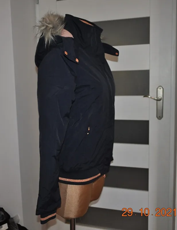 kurtka Felix Buhler Matilda, r. 164 cm, granatowa, dziecięca, bdb - zdjęcie 10