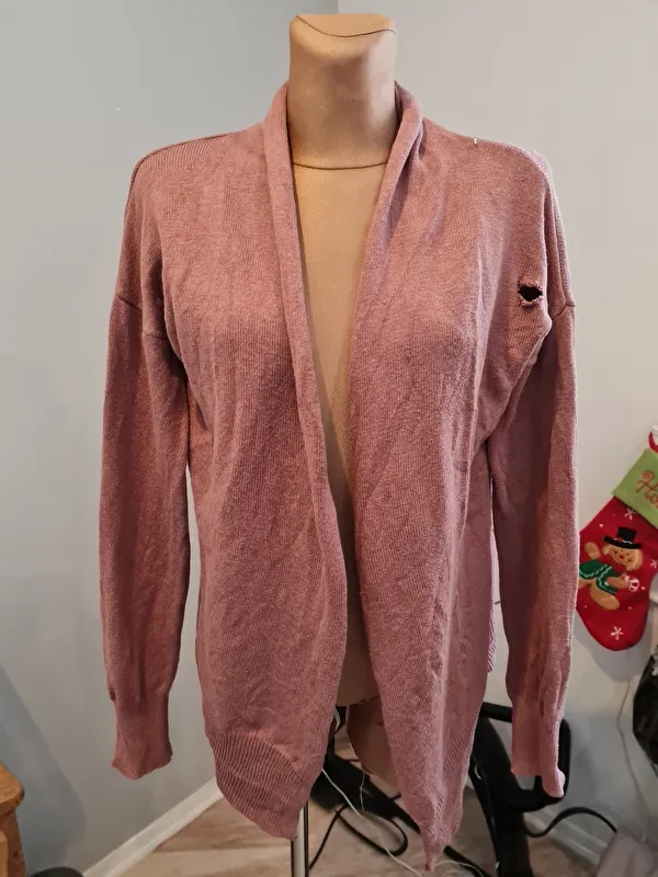 sweter, kardigan Felix Buhler Amelie, r. XS, różowy, używany - zdjęcie 2