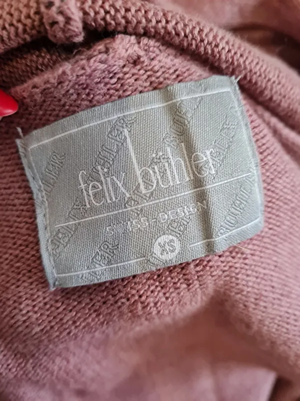 sweter, kardigan Felix Buhler Amelie, r. XS, różowy, używany - zdjęcie 6