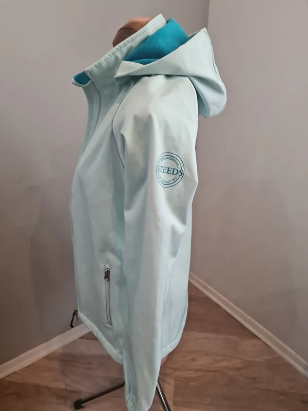 kurtka Steeds Sadie, r. 164 cm, młodzieżowa, softshell, miętowa, bdb z wadą (1) - zdjęcie 5