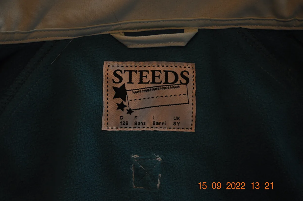 kurtka Steeds Sadie, r. 128 cm, młodzieżowa, softshell, miętowa, bdb z wadą - zdjęcie 8