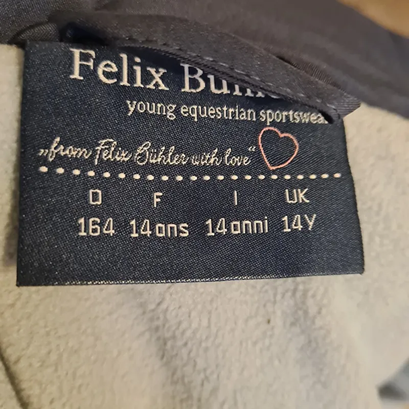 kurtka Felix Buhler Marley, r. 164 cm / XS , szaro-niebieska, zimowa, z kapturem, jak nowa - zdjęcie 6
