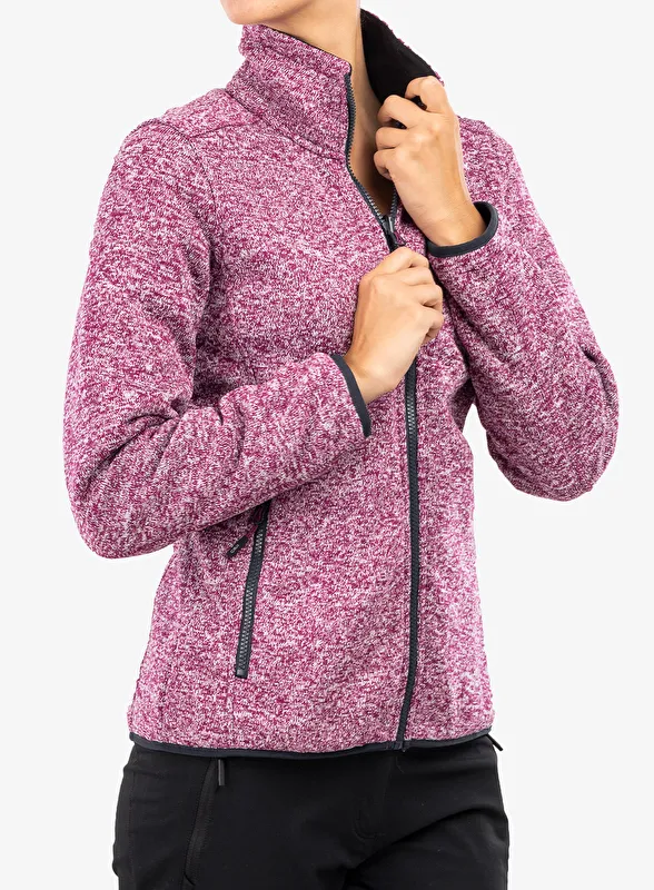 kurtka 3w1 damska CMP Gloria Jacket, r. S, granatowo-różowa, ocieplana ,bdb - zdjęcie 3