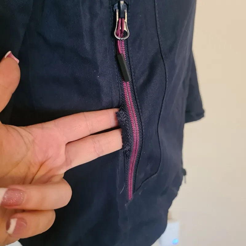 kurtka 3w1 damska CMP Gloria Jacket, r. S, granatowo-różowa, ocieplana ,bdb - zdjęcie 9