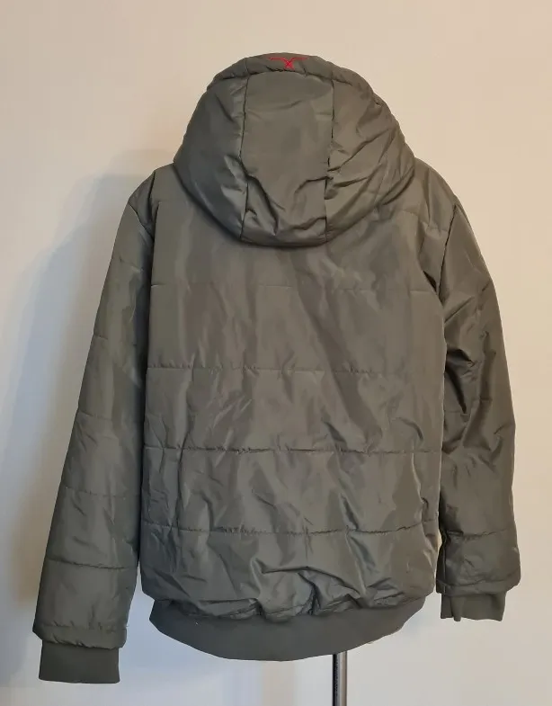 kurtka Ranch-X, r.XXL, zielona, damska, zimowa, z kapturem, bdb - zdjęcie 5