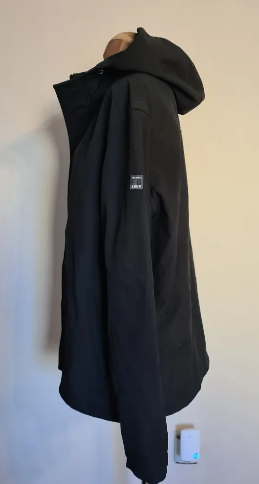 kurtka Felix Buhler Carter, r. XXL, czarna, softshell, używana z wadą - zdjęcie 4