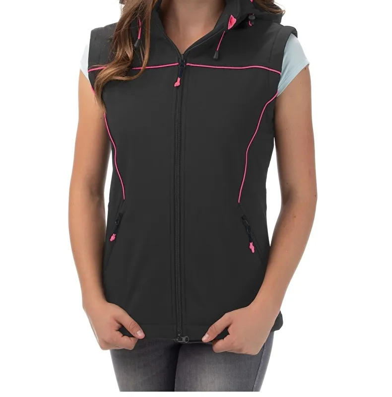kurtka Steeds Liane, r. 176 cm, czarna, młodzieżowa, softshell, 2w1, bdb (3) - zdjęcie 3