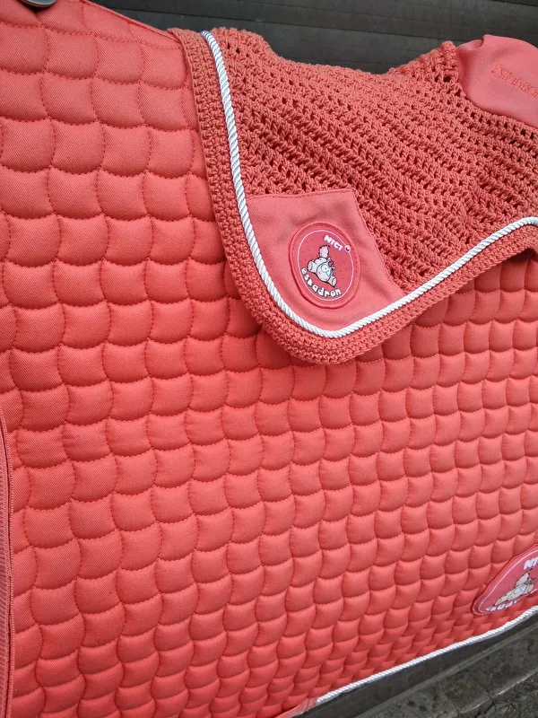 Eskadron nici peachy komplet ujeżdżeniowy – zdjęcie 2