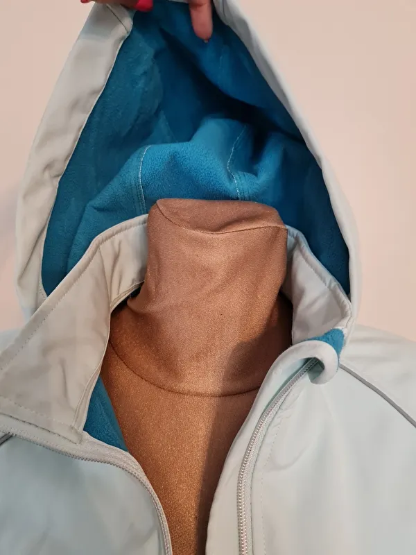 kurtka Steeds Sadie, r. 152 cm, młodzieżowa, softshell, miętowa, bdb z wadą (2) - zdjęcie 7