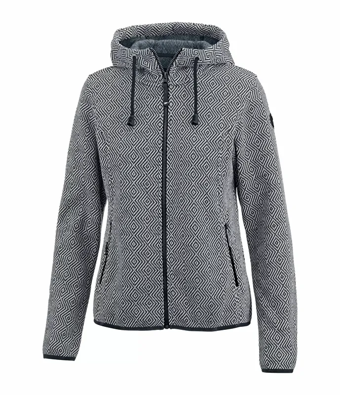 bluza Icepeak Adriana, r. S, czarno-biała, bdb(1) - zdjęcie 1