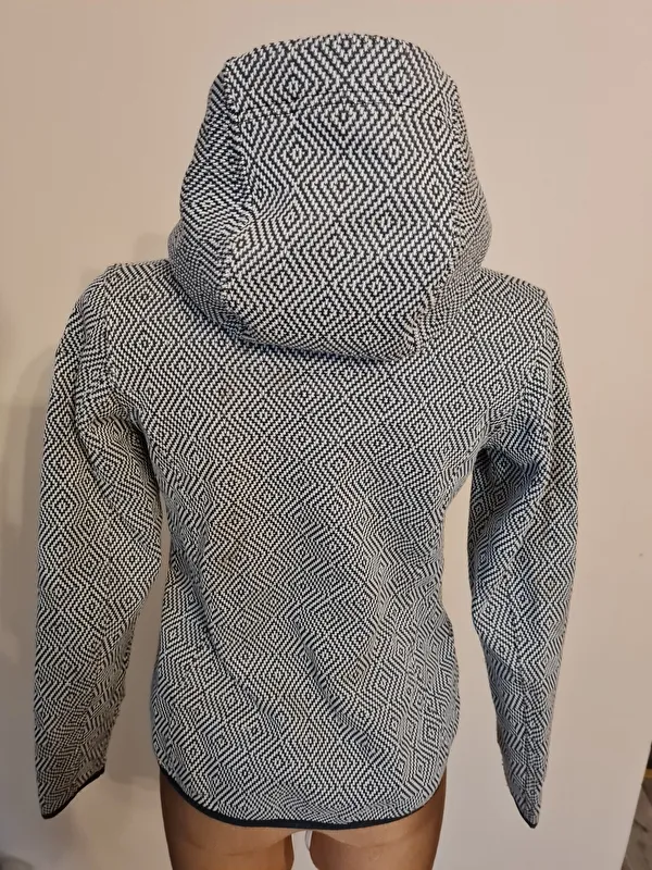 bluza Icepeak Adriana, r. S, czarno-biała, bdb(1) - zdjęcie 3