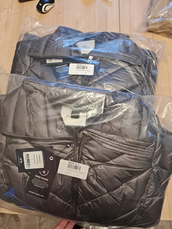 kurtka Hv Polo Enja, r. S, zimowa, ocieplana, szara, NOWA - zdjęcie 2