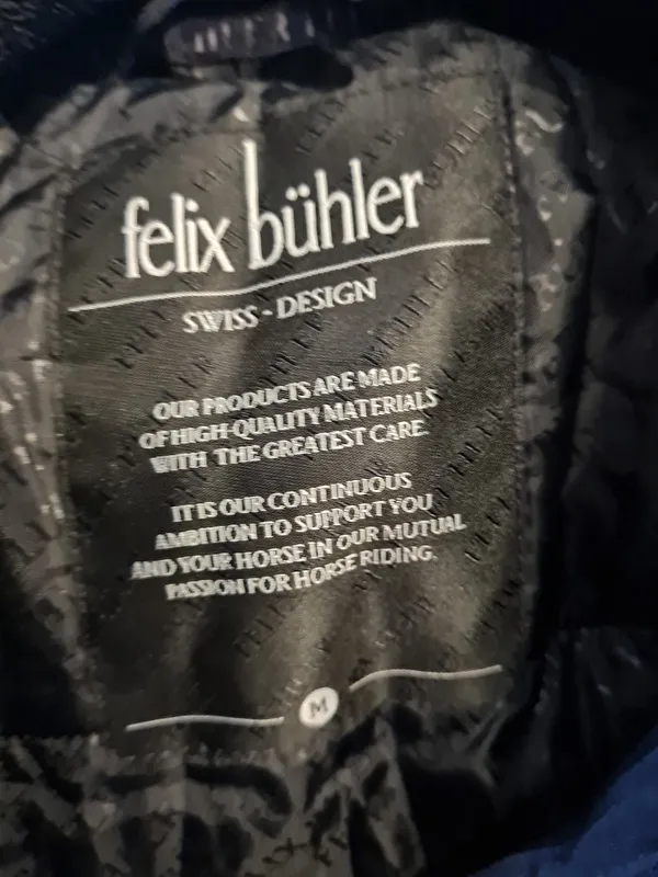 kurtka Felix Buhler maya, r. M, czarna, bez kaptura, bdb - zdjęcie 8