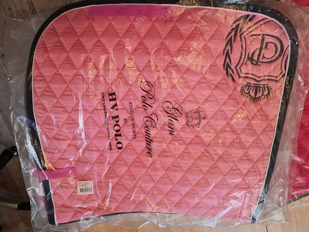 czaprak HV Polo, jasny różowy, DR, ujeżdżeniowy, NOWY - zdjęcie 6