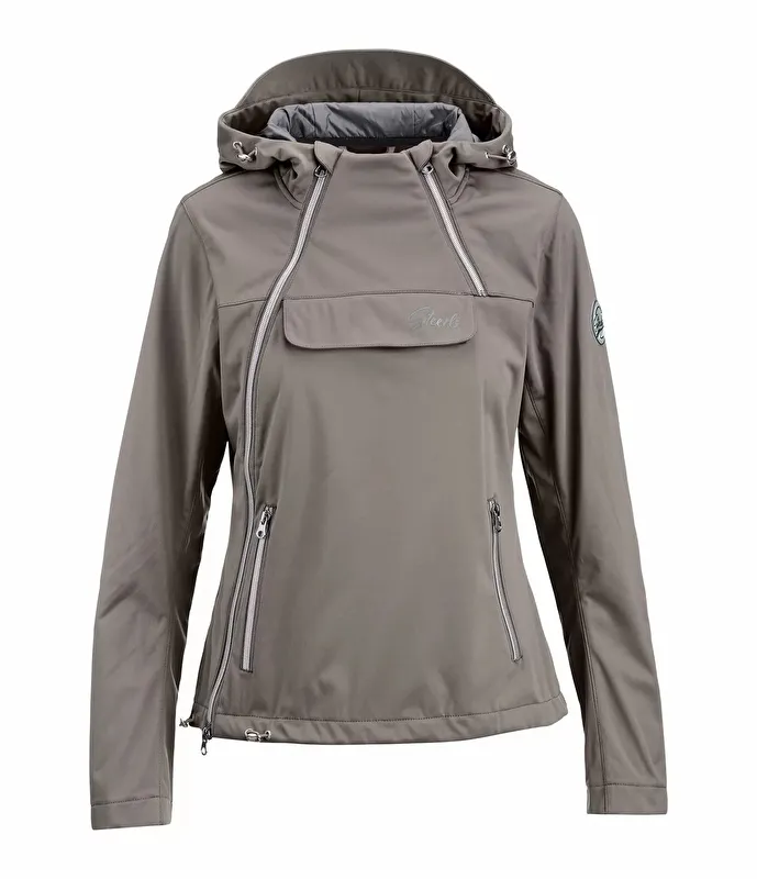 kurtka Steeds Line r. XS, orzechowa, softshell, bdb - zdjęcie 1