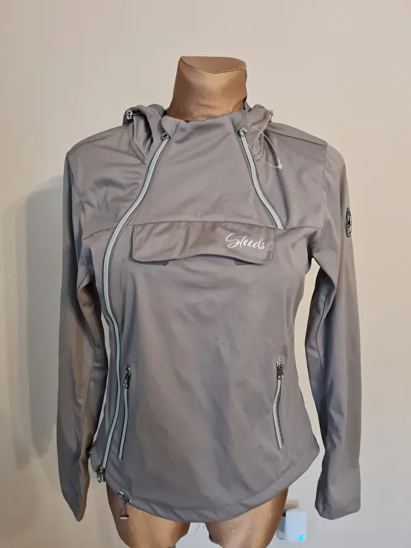 kurtka Steeds Line r. XS, orzechowa, softshell, bdb - zdjęcie 2