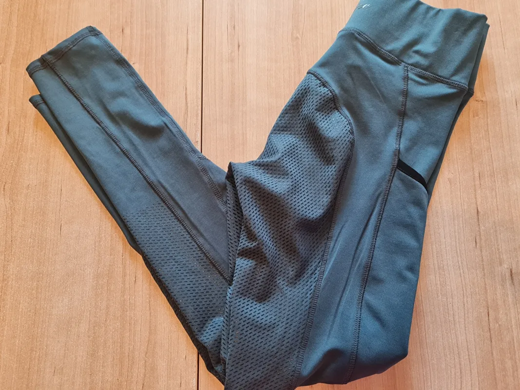 bryczesy Equilibre Nahla, r. 34, niebieskie, legginsy, pełny lej, jak nowe - zdjęcie 8