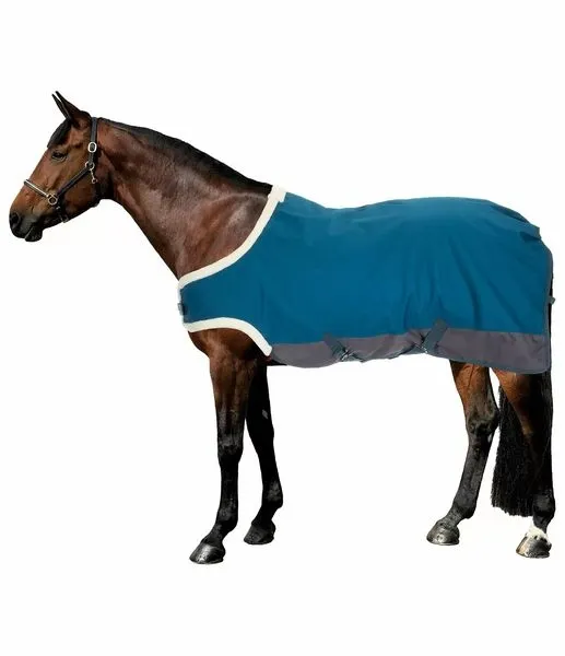 derka Felix Buhler Alice, r. 155 cm, 150 g, niebieska, 1000 DEN, padokowa, spacerowa, NOWA – zdjęcie 1