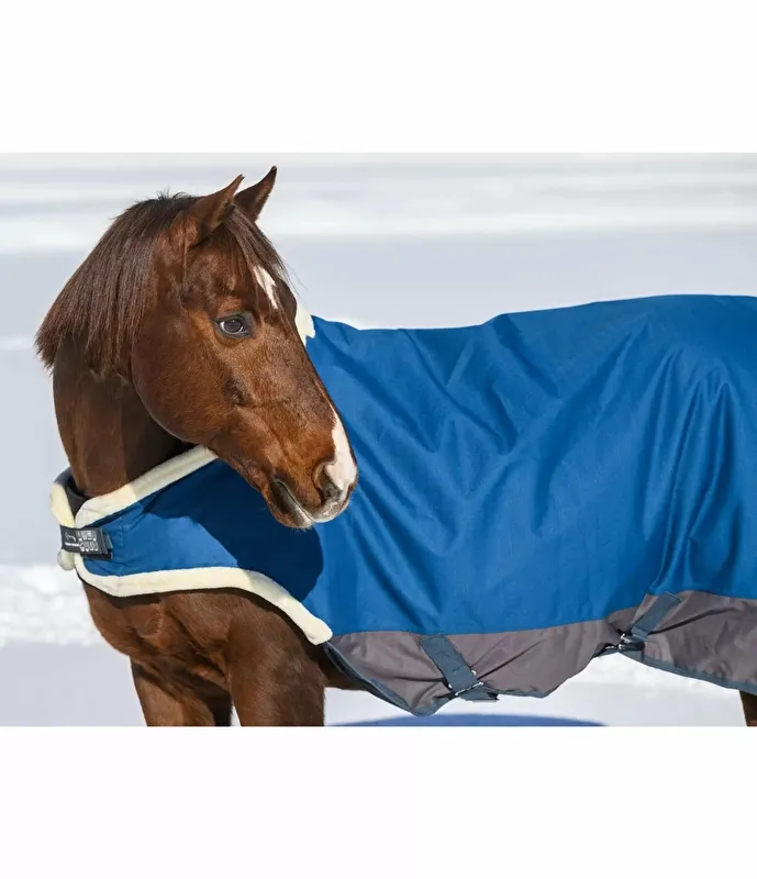 derka Felix Buhler Alice, r. 155 cm, 150 g, niebieska, 1000 DEN, padokowa, spacerowa, NOWA – zdjęcie 3