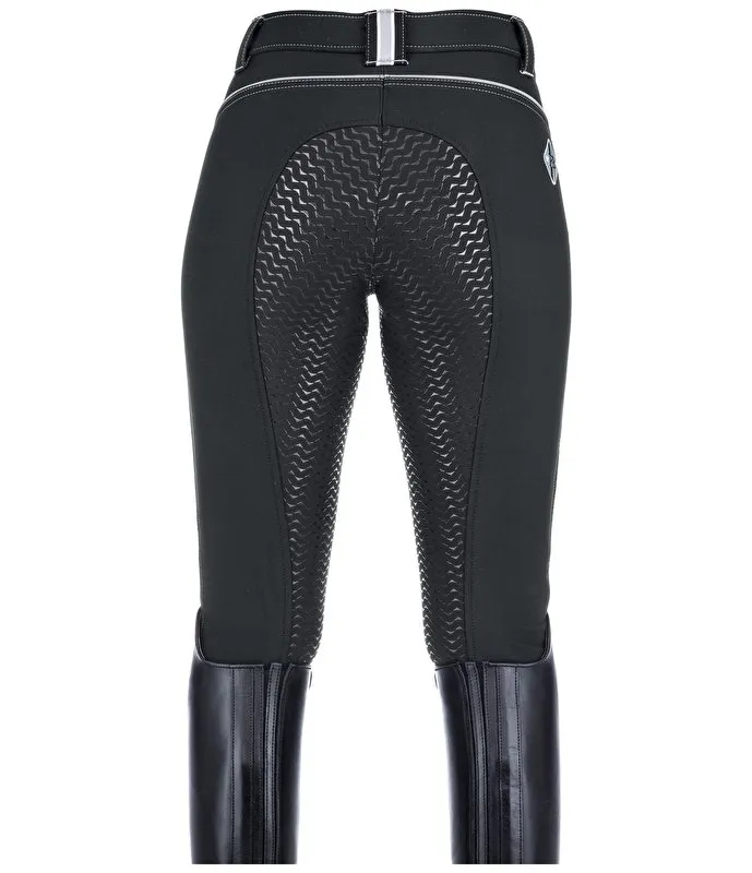 bryczesy Felix Buhler Larissa, r. 44, czarne, pełny lej, SOFTSHELL, ocieplane, zimowe NOWE - zdjęcie 1