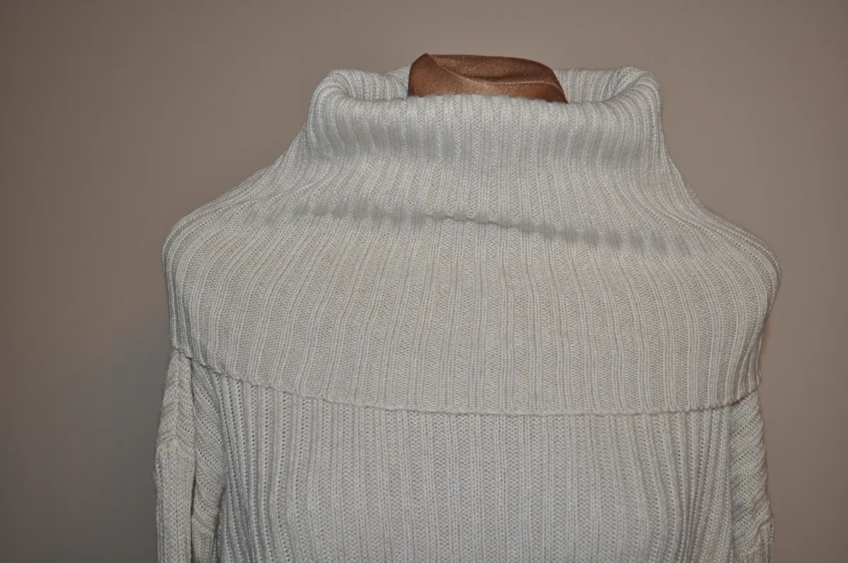 sweter z golfem Felix Bühler Lilah, r. XS , kremowy , bdb - zdjęcie 2