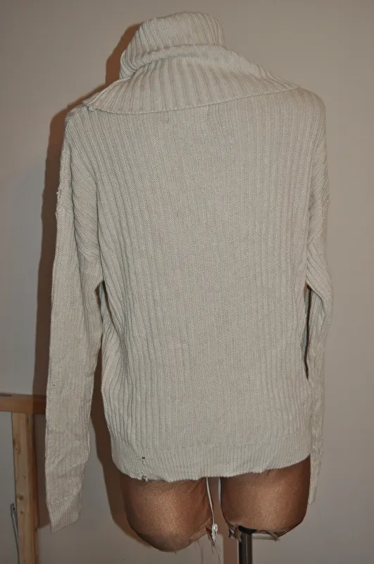 sweter z golfem Felix Bühler Lilah, r. XS , kremowy , bdb - zdjęcie 7