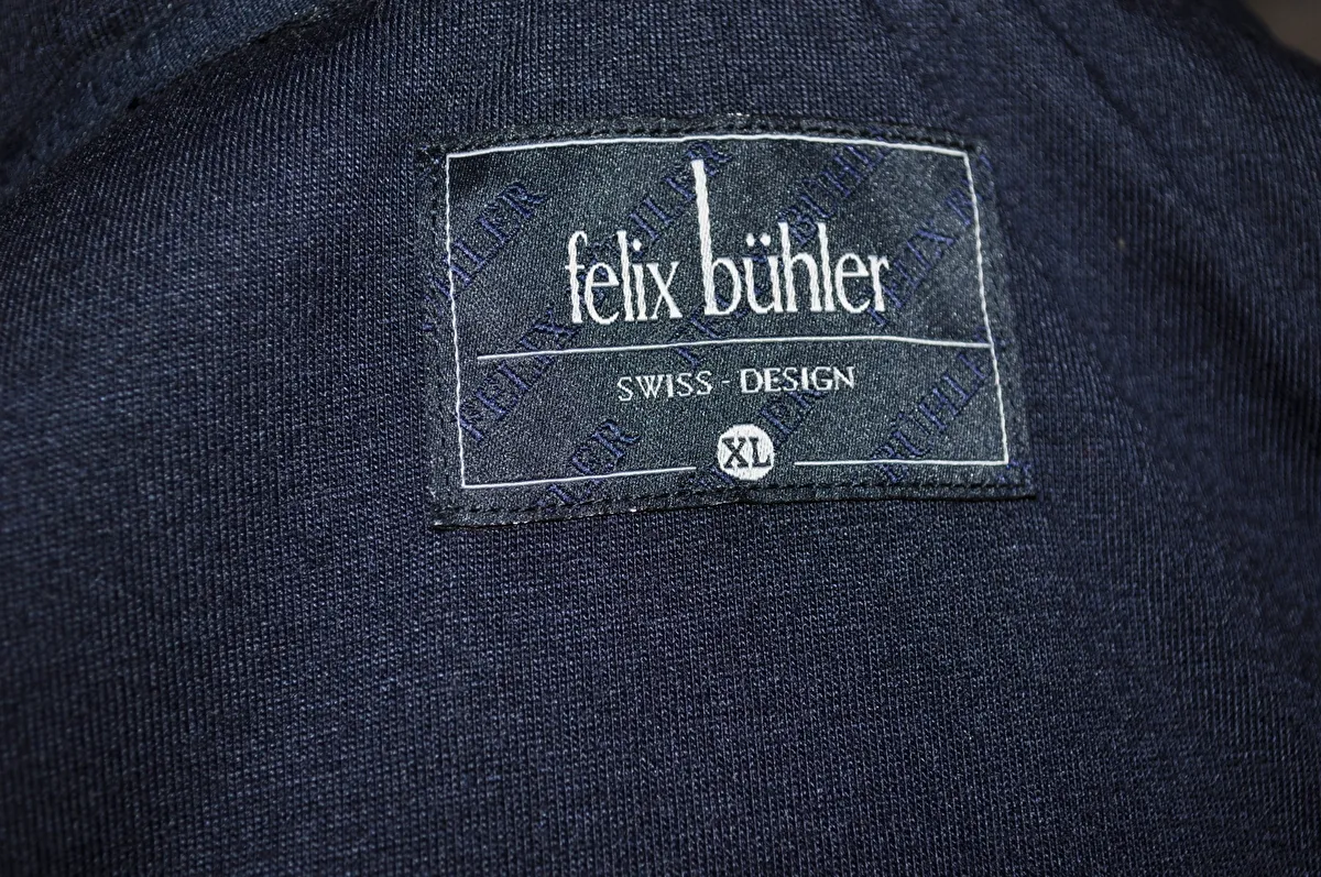 kurtka Felix Buhler Lucie, r. XL, granatowa, futrzana, bdb – zdjęcie 7