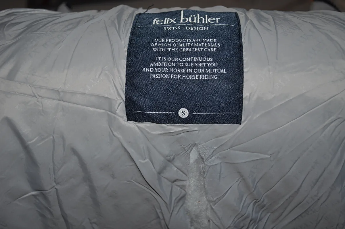 kurtka Felix Buhler Jackson, granatowa, r. S, męska, ocieplana, jak nowa z wadą - zdjęcie 10
