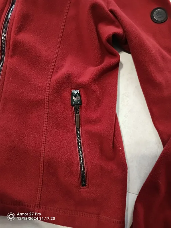 Pikeur bluza polarowa rustic red S/M – zdjęcie 7