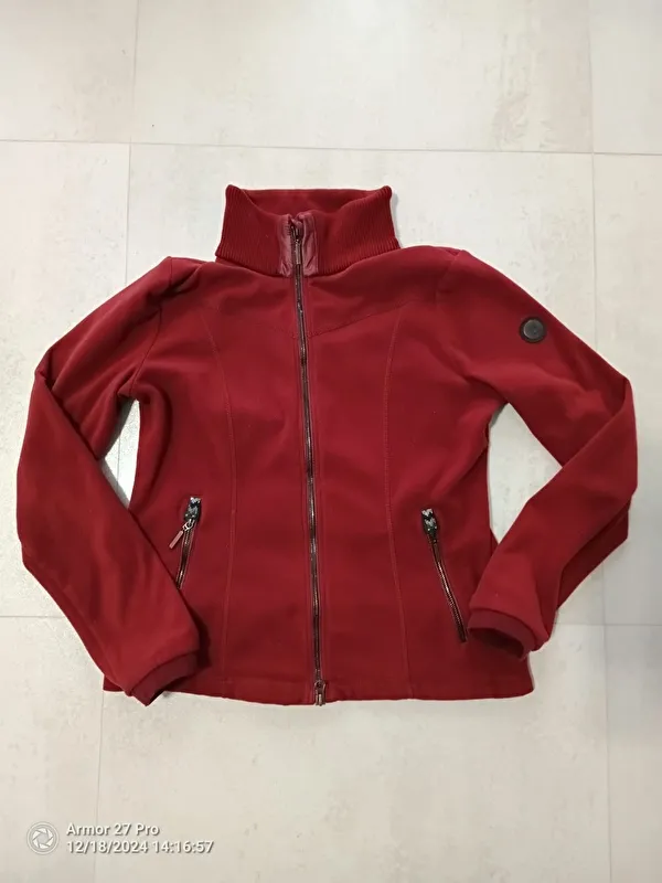 Pikeur bluza polarowa rustic red S/M – zdjęcie 2
