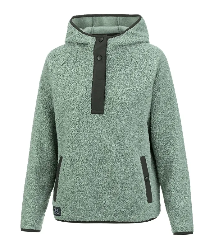 bluza STEEDS Jona, r. XL , zielona, polarowa, damska, bdb - zdjęcie 2