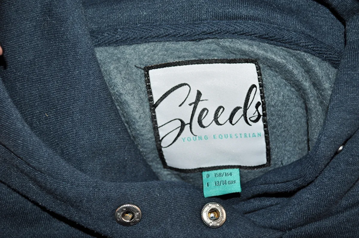 bluza STEEDS Heidi, r. 158-164 cm , granatowa, młodzieżowa, bdb - zdjęcie 10