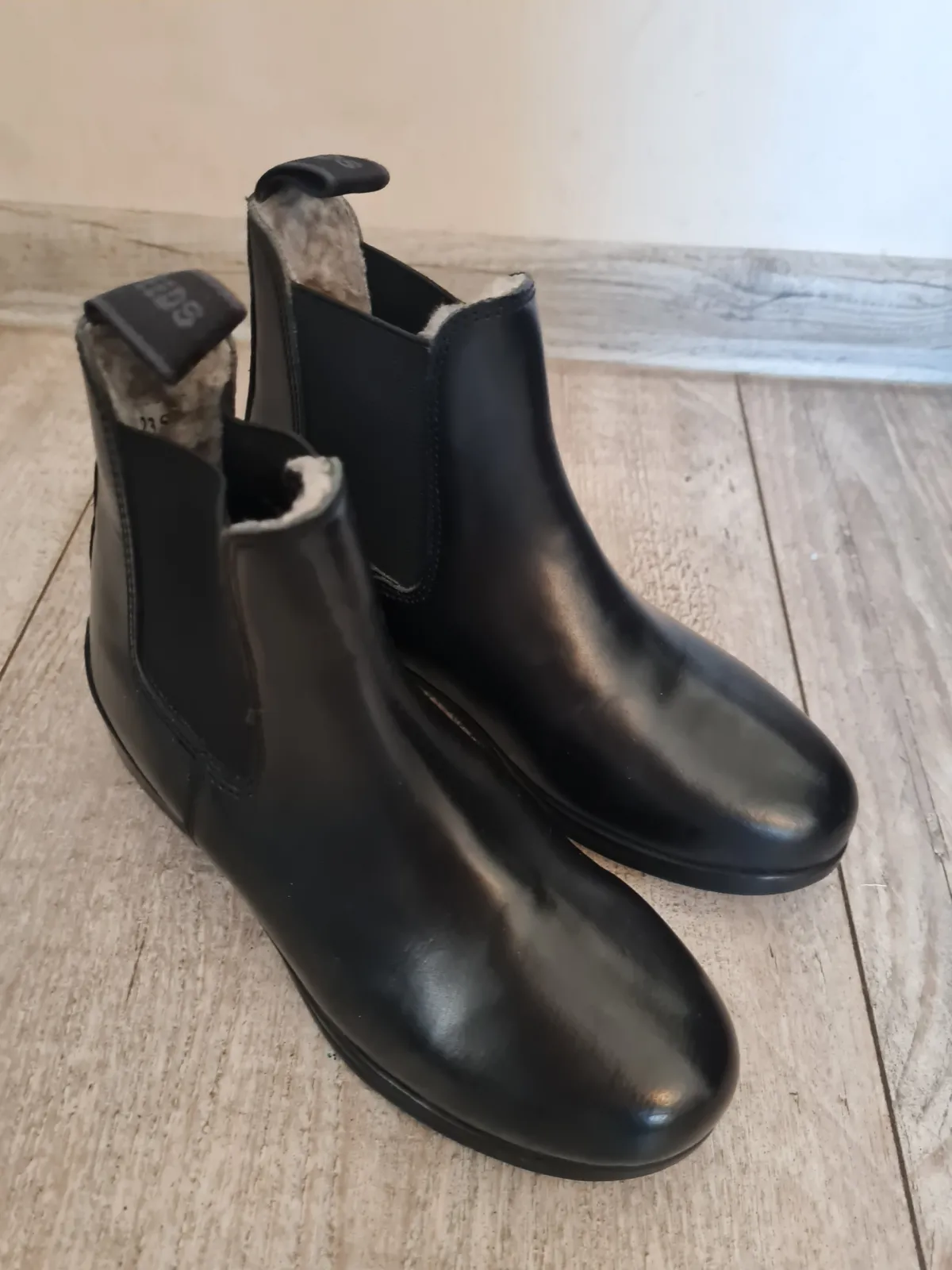 sztyblety Steeds Athletic III, czarne, r. 32, skórzane, nowe - zdjęcie 8