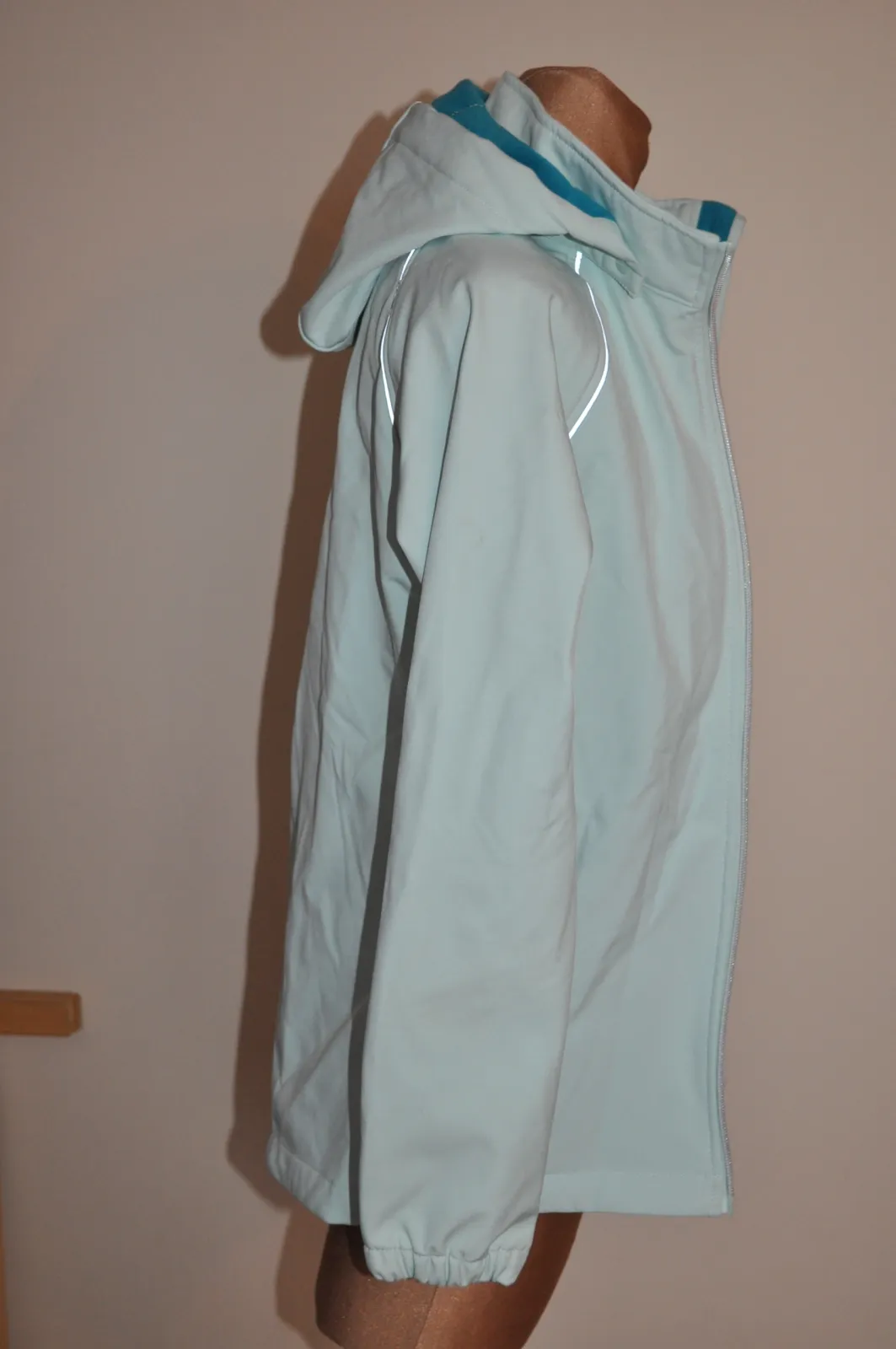 kurtka Steeds Sadie, 140 cm, młodzieżowa, softshell, miętowa, jak nowa z wadą - zdjęcie 10