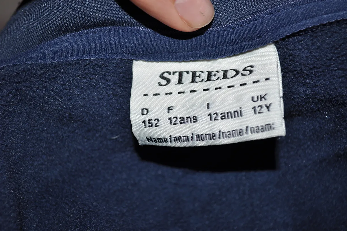 bluza Steeds Nia, niebieska, r. 152 cm, ocieplana, używana – zdjęcie 10