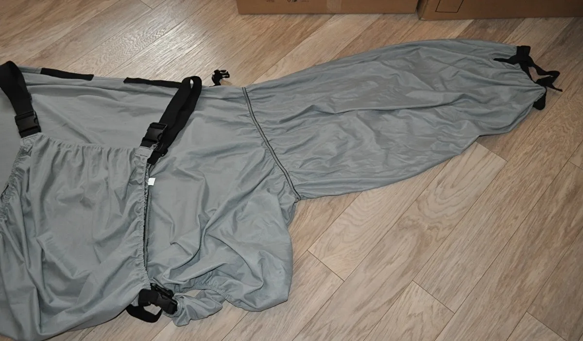 derka Thermo Master Dahna, r. 135 cm, szara, przeciw owadom, z kapturem, egzemowa, UV 50+, nowa(5) - zdjęcie 7