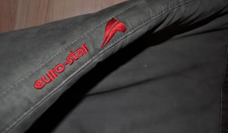 czaprak Euro Star Stripe In Simileath, zielono-beżowy, L, wszechstronny, stan bdb - zdjęcie 1