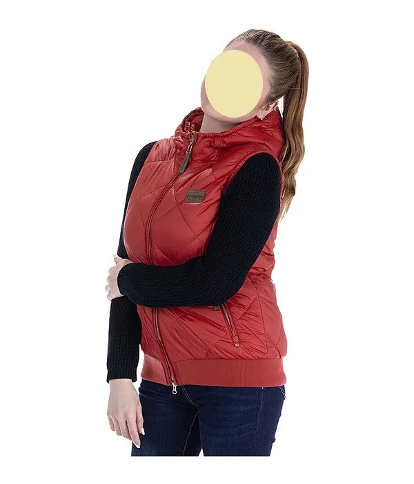 kamizelka Stonedeek Mathilda , r. XL , czerwona, damska, bdb z wadą - zdjęcie 1