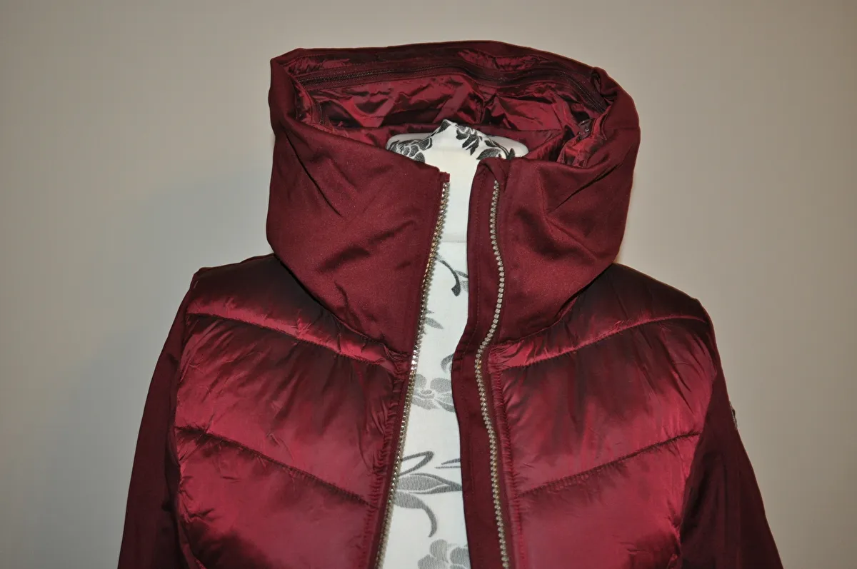 płaszcz Felix Buhler Charlotte, r. XS , bordowy, damski, SOFTSHELL, bdb z wadą - zdjęcie 5