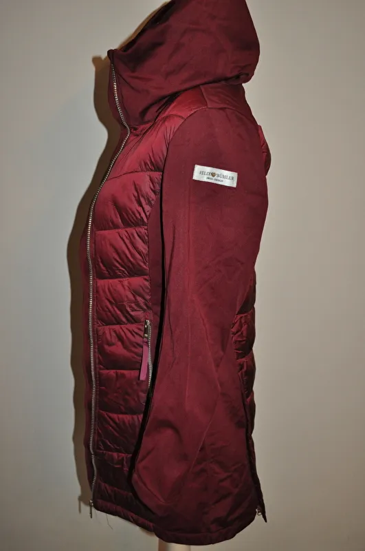 płaszcz Felix Buhler Charlotte, r. XS , bordowy, damski, SOFTSHELL, bdb z wadą - zdjęcie 8
