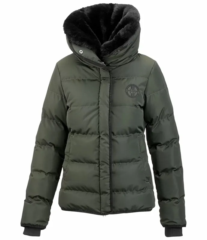kurtka Felix Buhler , r. XL , zielona, damska, zimowa, jak nowa - zdjęcie 1