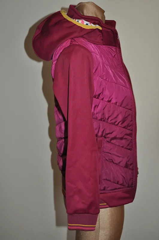 kurtka Steeds Tine , r. 140 cm , bordowo-różowa, SOFTSHELL, bdb z wadą - zdjęcie 10