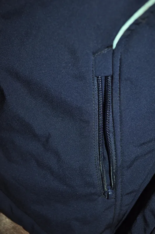 kurtka Steeds Liane, r. 164 cm, granatowa, młodzieżowa, softshell, 2w1, bdb z wadą (1) - zdjęcie 6