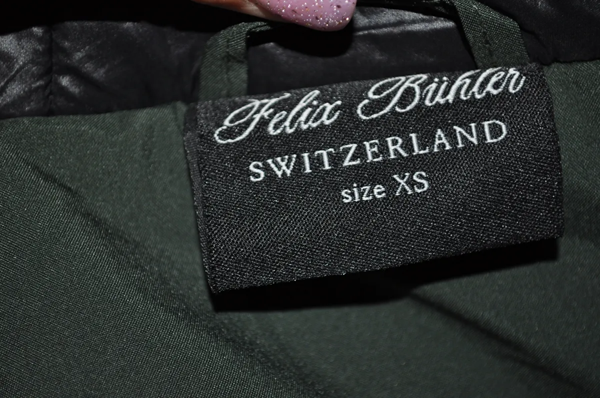 kurtka Felix Buhler Emelie II, r. XS , zielona, ocieplana, damska, jak nowa z wadą - zdjęcie 10