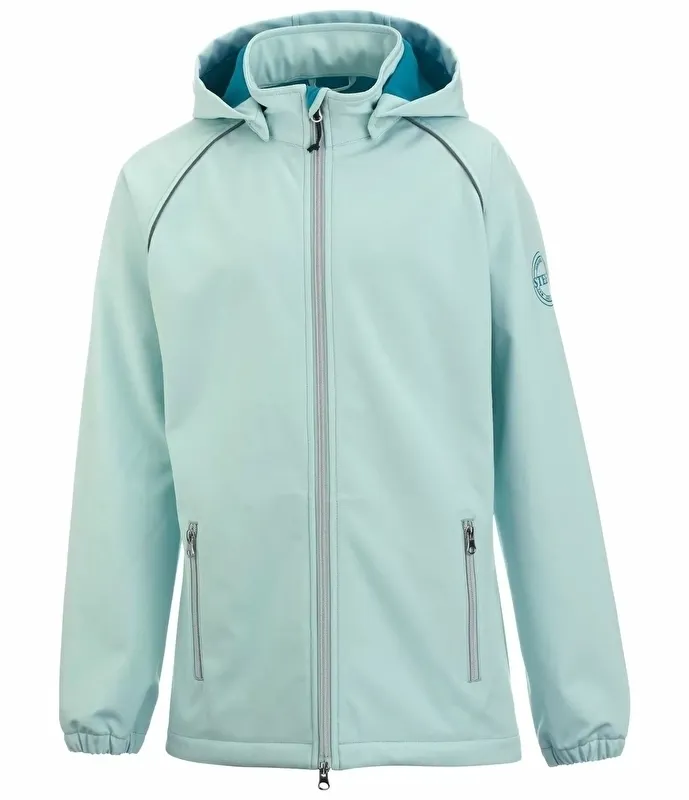 kurtka Steeds Sadie, r. 164 cm, miętowa, młodzieżowa, softshell, bdb (3) - zdjęcie 1
